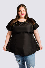 Load image into Gallery viewer, Black Lorraine Top