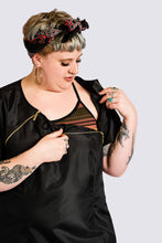 Load image into Gallery viewer, Black Lorraine Top