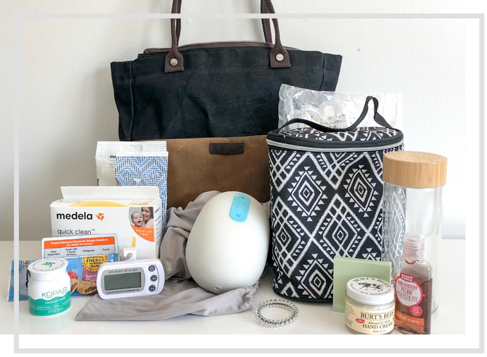 17 Helpful Items for a Working Mom's Pumping Bag